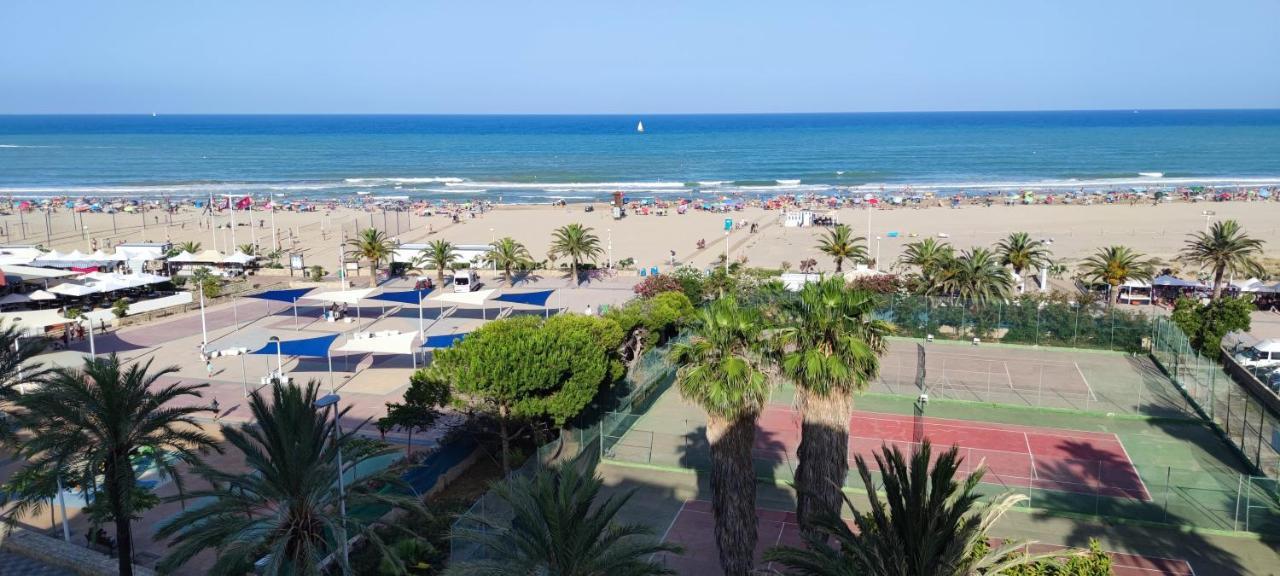 דירות Sagunto Vistas Espectaculares 1ª Linea Playa, Wifi, Ascensor מראה חיצוני תמונה